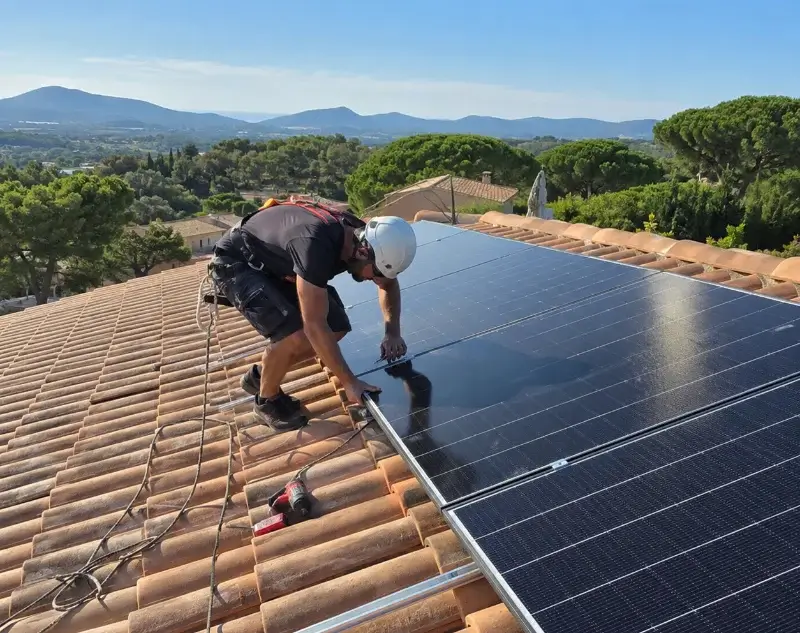 Installateur panneaux solaires Faye-l'Abbesse — pose photovoltaïque sur toiture