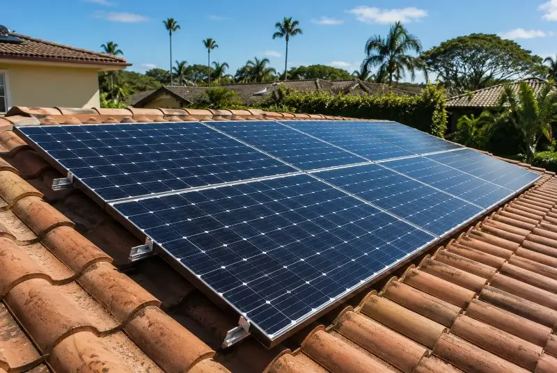 Installation de panneaux solaires à Faye-l'Abbesse